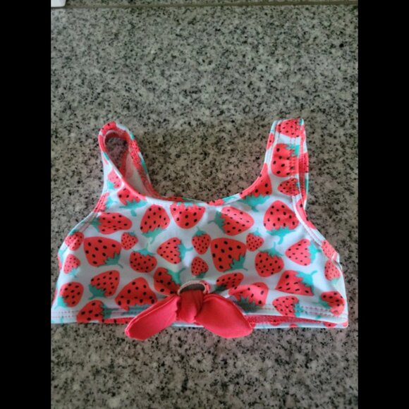 Other - Girls size 12 months strawberry swim suit top